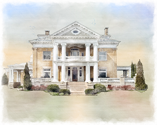 Historic Cartier Mansion – A Memory in Columns and Light