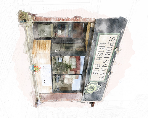 Sportsman’s Restaurant glowing with small-town warmth
